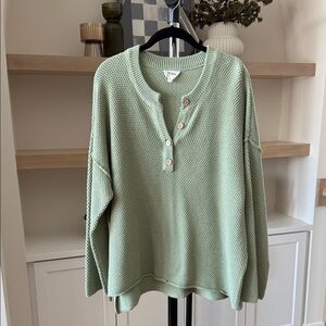 Women's Green Sweater